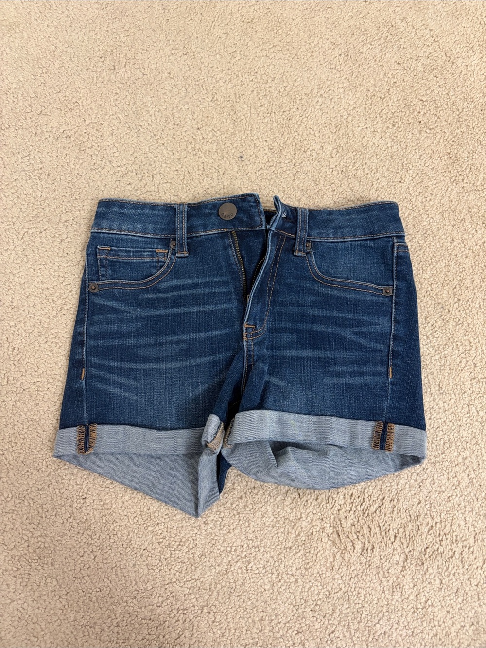 Aeropostale Women's Dark Blue Jean Shorts